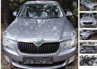 Škoda Superb II 2.0 TDI 2011 predám MOTOR CFFB, KAPOTA, AUTO