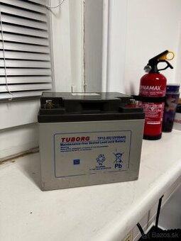 12V 50Ah bezúdržbový olovený akumulátor TUBORG (TP12-50)