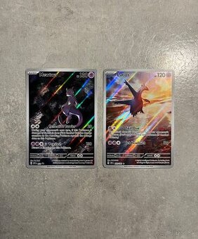 Pokemon karty Latios,Mewtwo