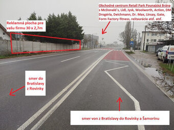 Super pozemok na biznis v BA, križovatka Svornosti-Šamorínsk