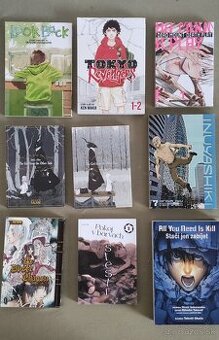 Predám mangy, komiksy a knihy