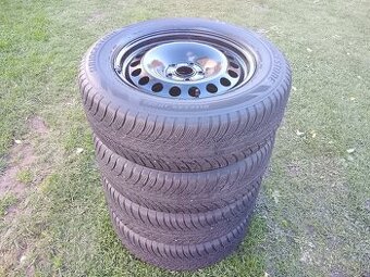 Zimná sada VW Tiguán 2, plechové disky + pneu 215/65 R17