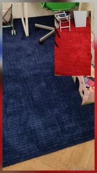 Koberec červený/ modrý