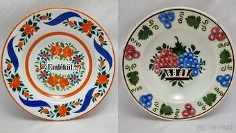 Starožitné maľované taniere - kus po 15 euro