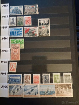 Predám poštové známky CCCP 1930 - 1980