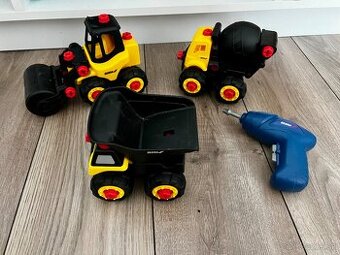 Detská stavebná technika DEDRA + uťahovačka