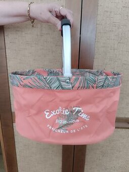 Nový košík a chladiaca taška - súprava