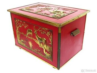 Uhliak - Nádoba na uhlie s poľovníckym motívom