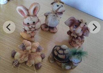 Dekoračné sošky, pokladničky, šperkovnice, vázičky