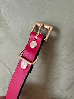 Obojok pre psa z pravej kože