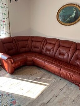 Kožená sedačka Kanapa