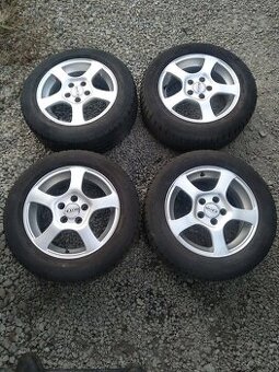 Alu 5 x 100 R 14" + letné pneu.