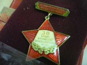 Medaila 30. výročie oslobodenia Československa 1975