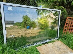 Portálové okno, izolačné 3-sklo, plastové okno