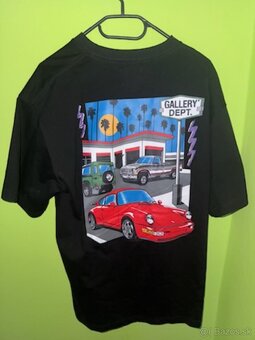 Gallery Dept. Drive Thru Boxy Fit Tee Čierne
