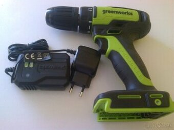 Aku vrtacka-srobovacka Greenworks GD 24D35 24V