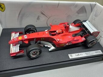 F1 FERRARI F248 2006 MICHAEL SCHUMACHER HOTWHEELS 1:18