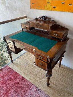 Biedermeier Písaci Stôl - originál z 19. stor.