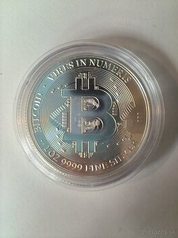 Strieborná minca 2 Dollar Niue Bit_Coin 2022
