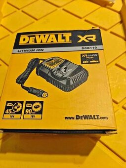DeWalt DCB119 – nová auto nabíjačka na batérie XR