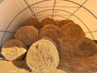 Predám tohtoročné (2025) ekologické seno (certifikované)