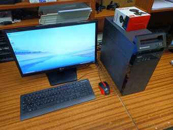 PC Lenovo ThinkCentre + LCD monitor LG