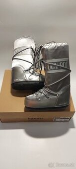 Moon Boot Icon Glance silver 39-41 EU