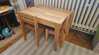 Veľmi pekný stôl pre dve deti