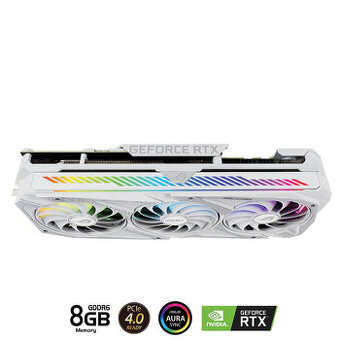 Gpu-RTX Asus Rog-strix 3070 OC white edition