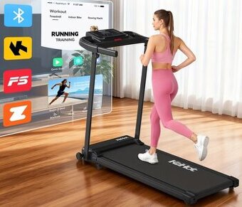 REZERVOVANÉ - Bežecký pás skladací - bežecká dráha -  sklon - 1