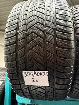 305/40/20 jazdené zimne pneu Pirelli 2 ka