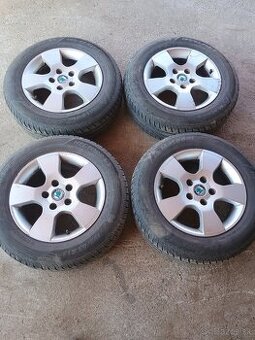 Letná sada kolies R15 Škoda