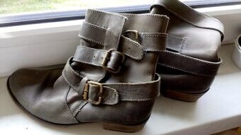 kožené topánky č. 37