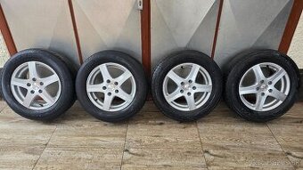 Predám hliníkové disky r15 5x112 et47 6J 195/65 letné Predám