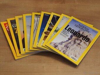 časopisy National Geographic 9ks