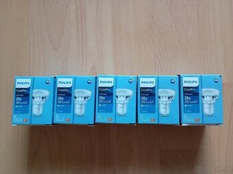 Žiarovky Philips bodové GU10