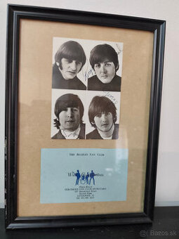 Beatles - original podpisane foto 1967