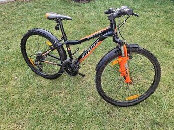 Detský horský bicykel Author 24",  Shimano prevod
