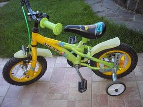 detský bicykel 12 kolesá s pomocnými kolieskami