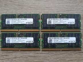 MICRON 16GB DDR5 a Samsung 8GB DDR5 SoDimm