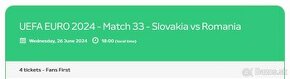 EURO 2024 Slovensko - Rumunsko