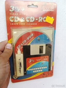 Sada čistiacich CD a diskety zatvorené balenie