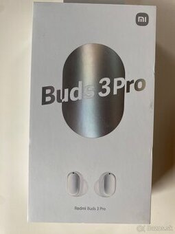 Redmi Buds 3 Pro – málo používané, originálne balenie