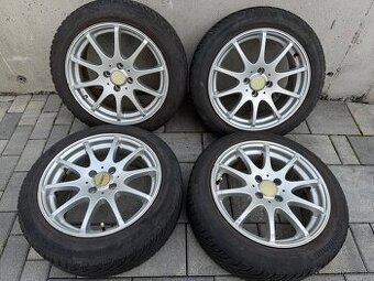 Dezent disky R16 7Jx16 ET38 4x100 + 8ks pneu Leto / Zima