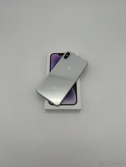 iPhone XS Max 256GB Silver (100% Batéria) + DARČEK