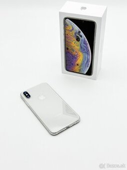 iPhone XS 64GB Silver 100% Zdravie Batérie Zachovalý Stav