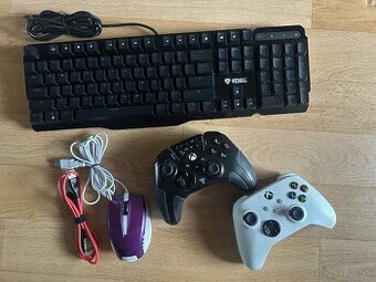 balíček - Xbox Series ovládač, Yenkee mechanika, TB gamepad