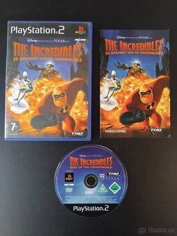 Hra pre PS2 - The Incredibles Rise of The Underminer
