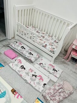 Detská postieľka s príslušenstvom