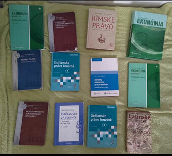 PRÁVO 1. ROČNÍK VŠETKY KNIHY